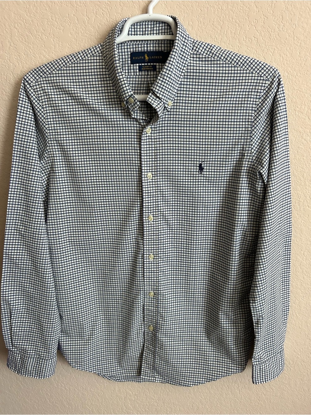 Ralph Lauren Classic Fit Performance Long Sleeve Button-Down Shirt